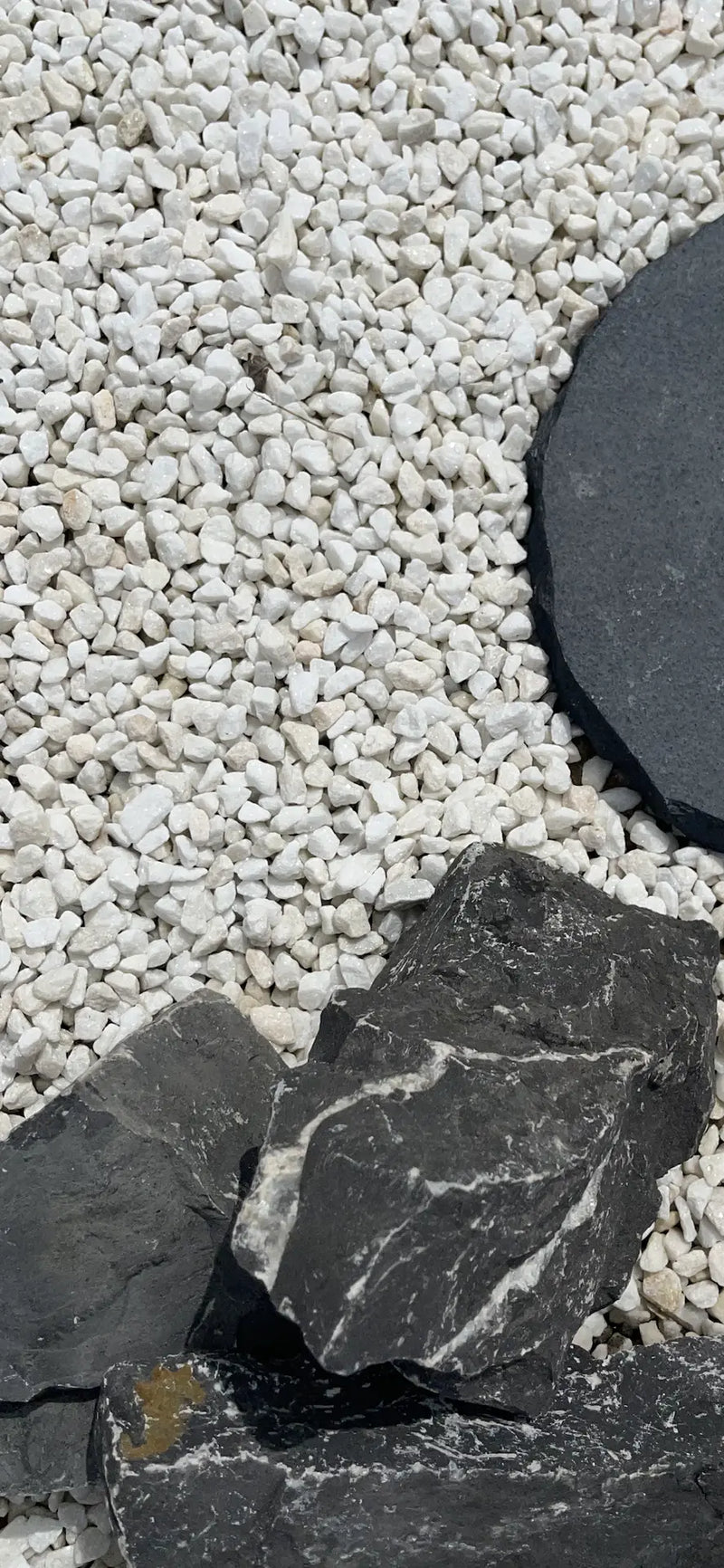 Polar White Gravel 20mm | Premium Decorative Gravel