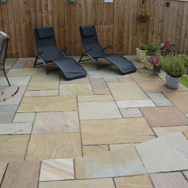 Talasey Classicstone Harvest Patio Paving – 18mm