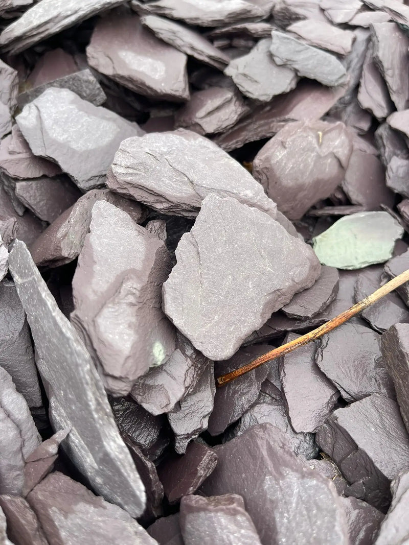 Blue Slate 40mm | Decorative Slate Chippings
