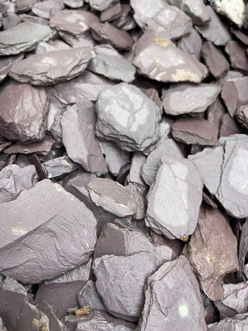 Plum Slate 40mm | Decorative Slate Chippings