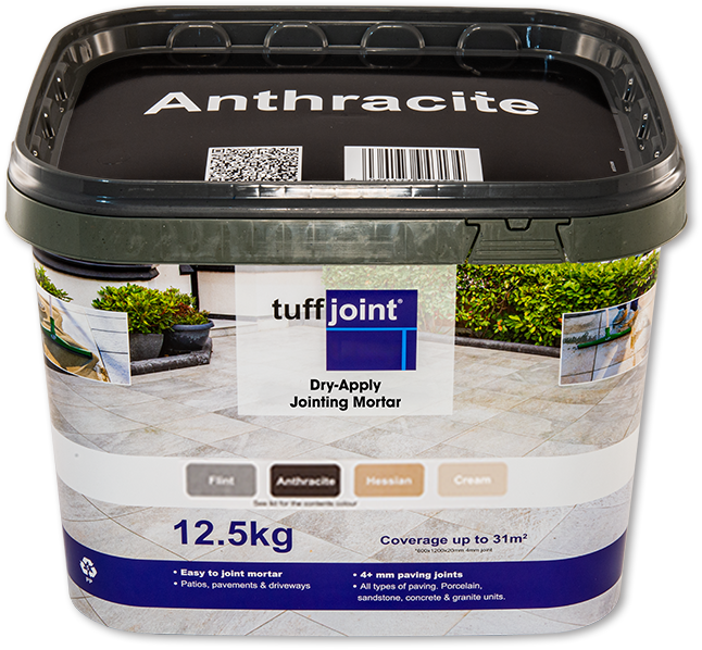 Steintec Tuffjoint Dry-Apply Jointing Mortar